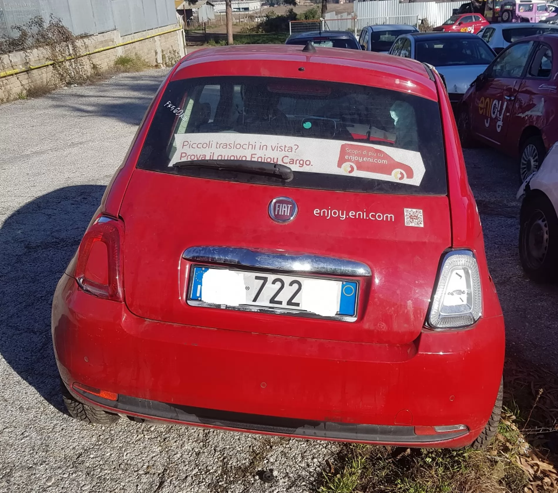Fiat 500 Pop 1.2 benzina 69cv anno 07-2017